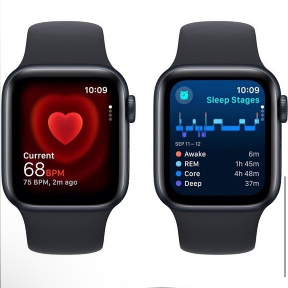 NEW IN BOX APPLE CELLULAR WATCH HEALTH AND FITNESS (Black) Father’s Day Gift - Picture 3 of 11